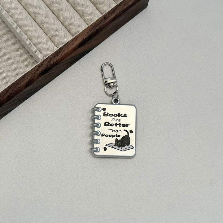 Cute Cat Star Charm Keychain Bowlift