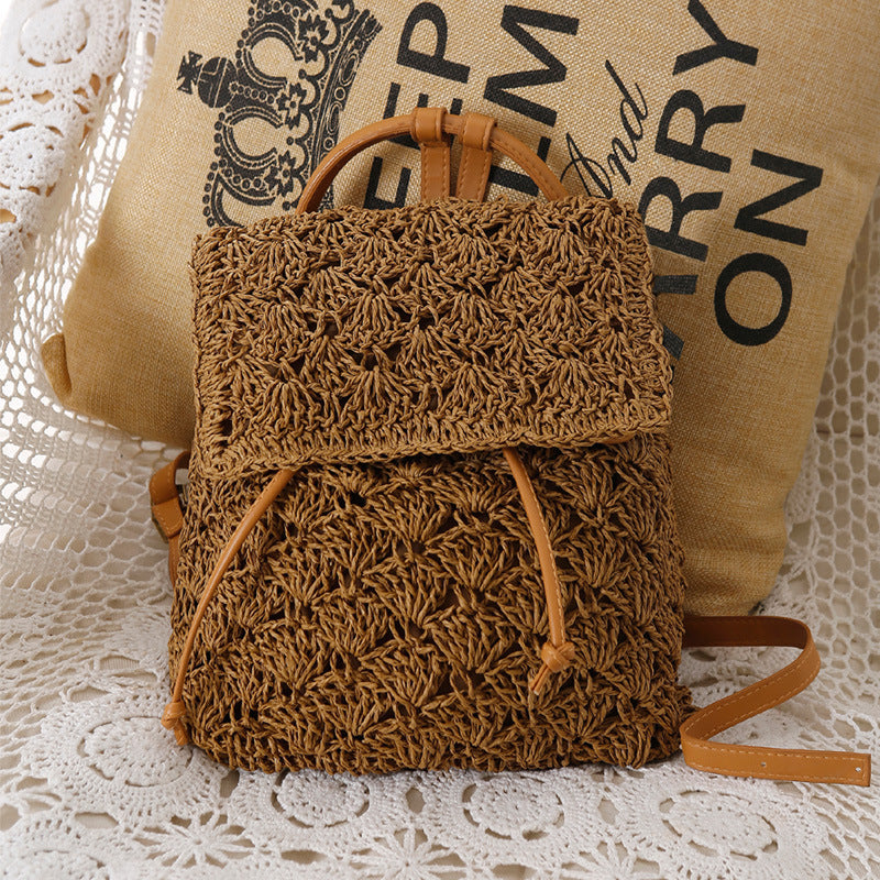 Handcrafted backpack bag made of fine natural material Bowlift