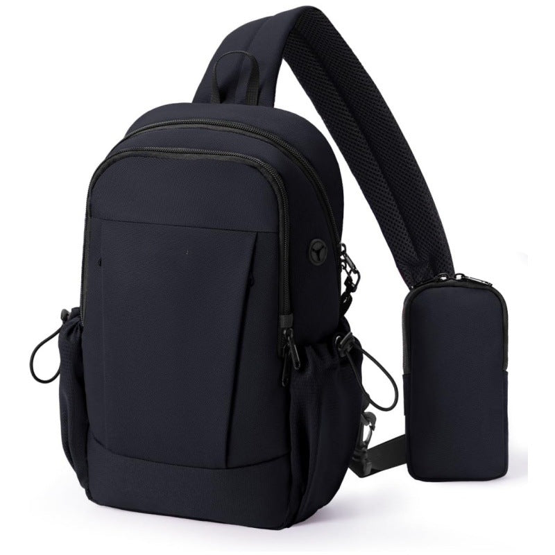 Ergonomic Sling Backpack with Organizer Bowlift