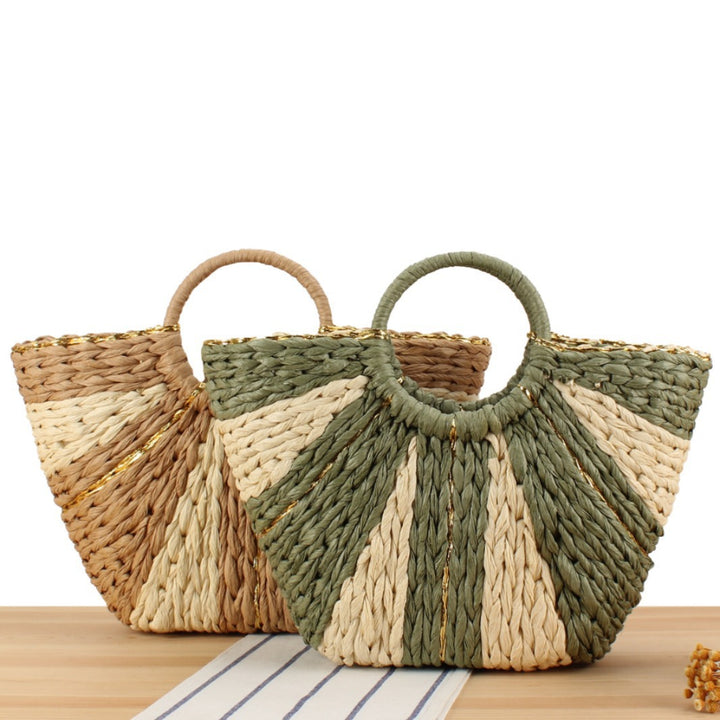 Elegant Woven Tote Bag with Extraordinary Design Bowlift