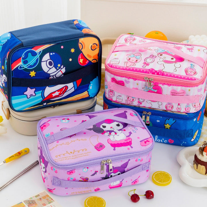 Cartoon Patterned Travel Organizer Bowlift