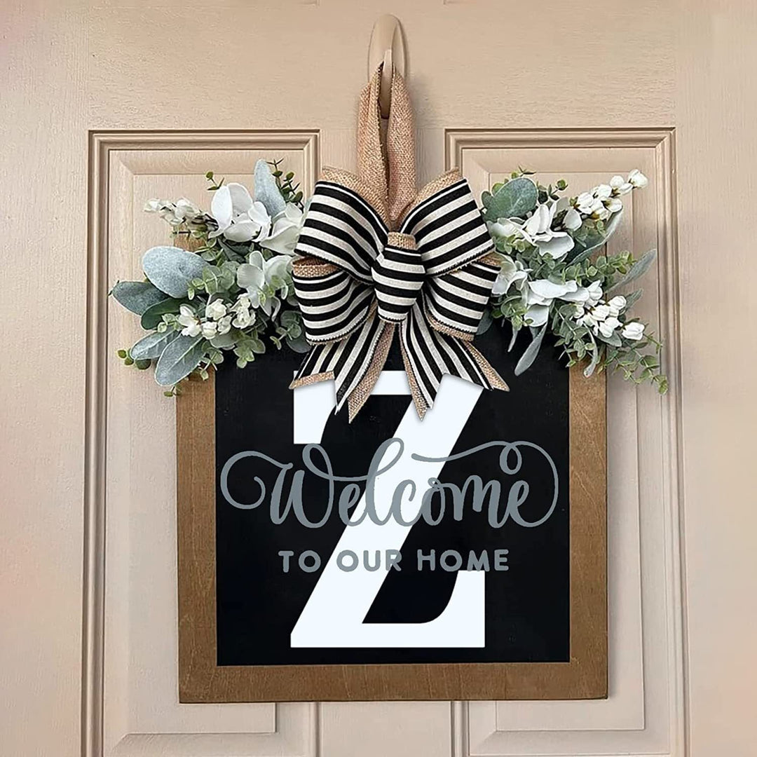 Customizable Welcome Door Sign