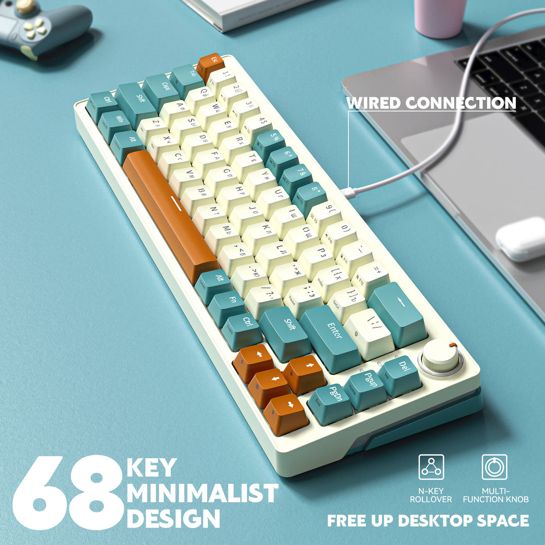 RGB Mechanical Gaming Keyboard Bowlift