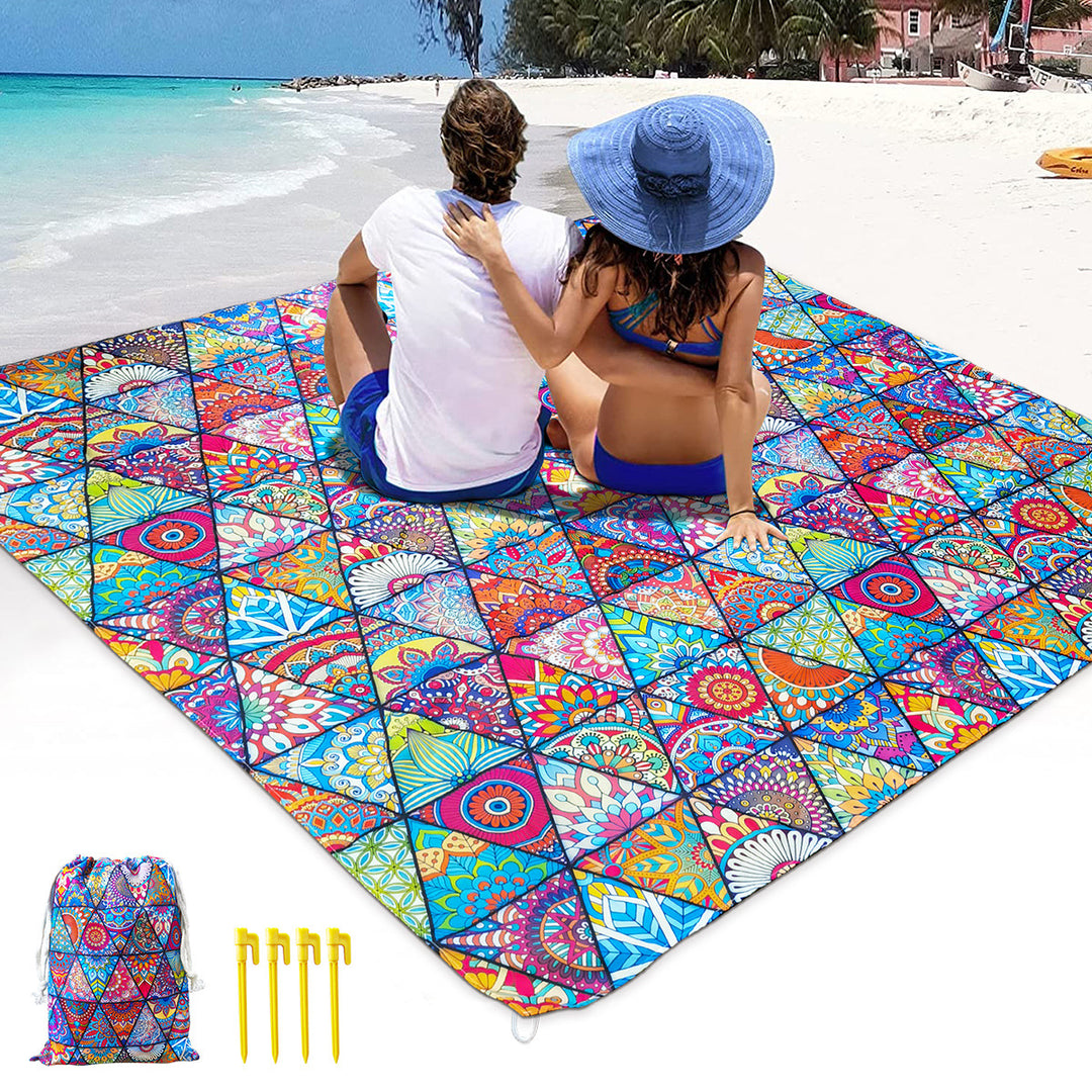 multifunctional beach towel with creative turtle design Bowlift