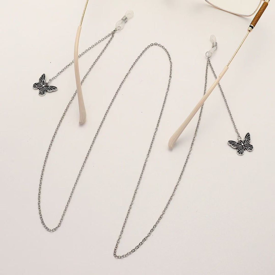 Butterfly Charm Eyewear Chain Bowlift