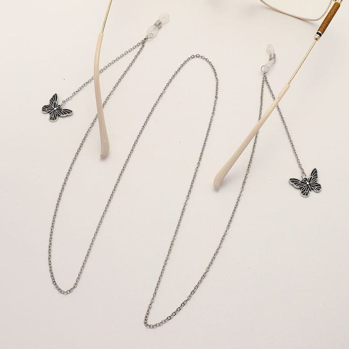 Butterfly Charm Eyewear Chain Bowlift