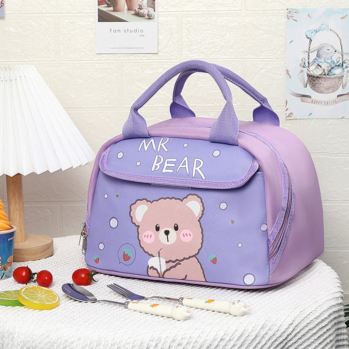 Insulated Space-Themed Lunch Bag Bowlift