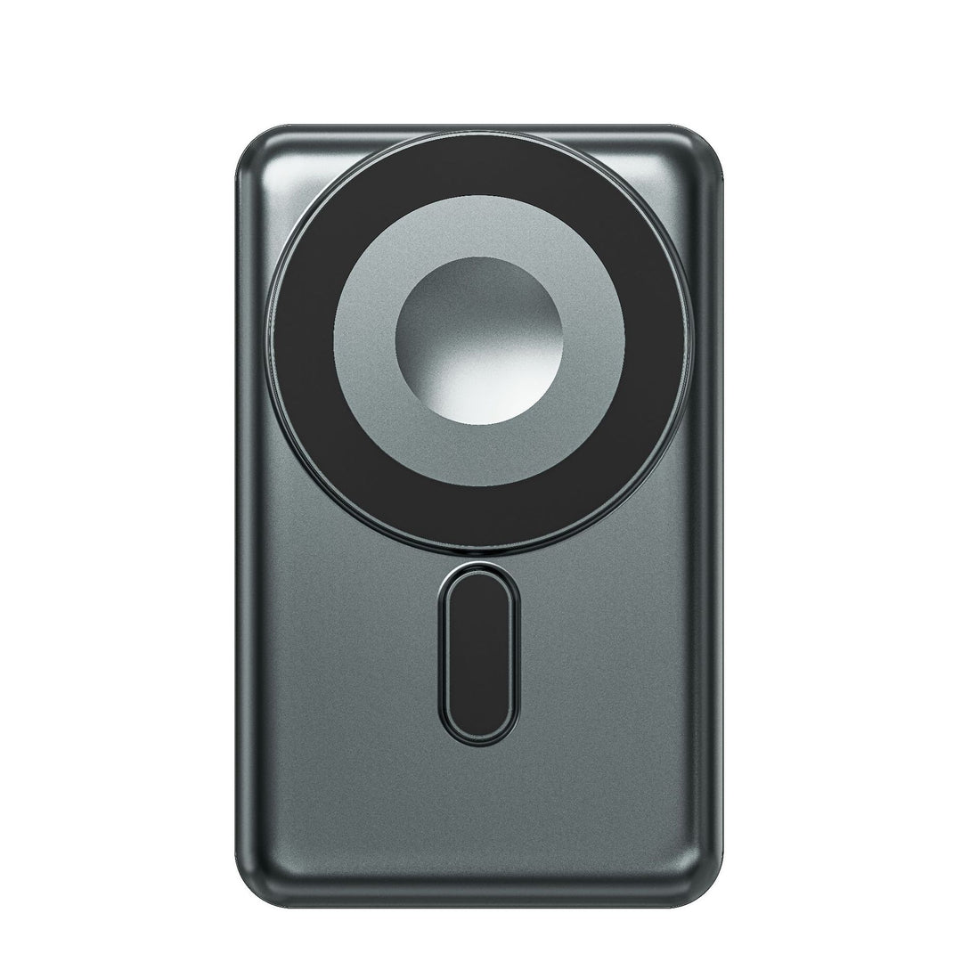 Magnetic power bank with high-speed charging and integrated Qi technology Bowlift