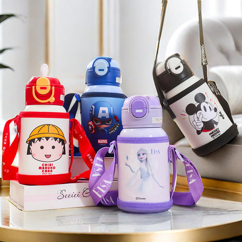 Women's insulated drinking bottle with Mickey Mouse design Bowlift