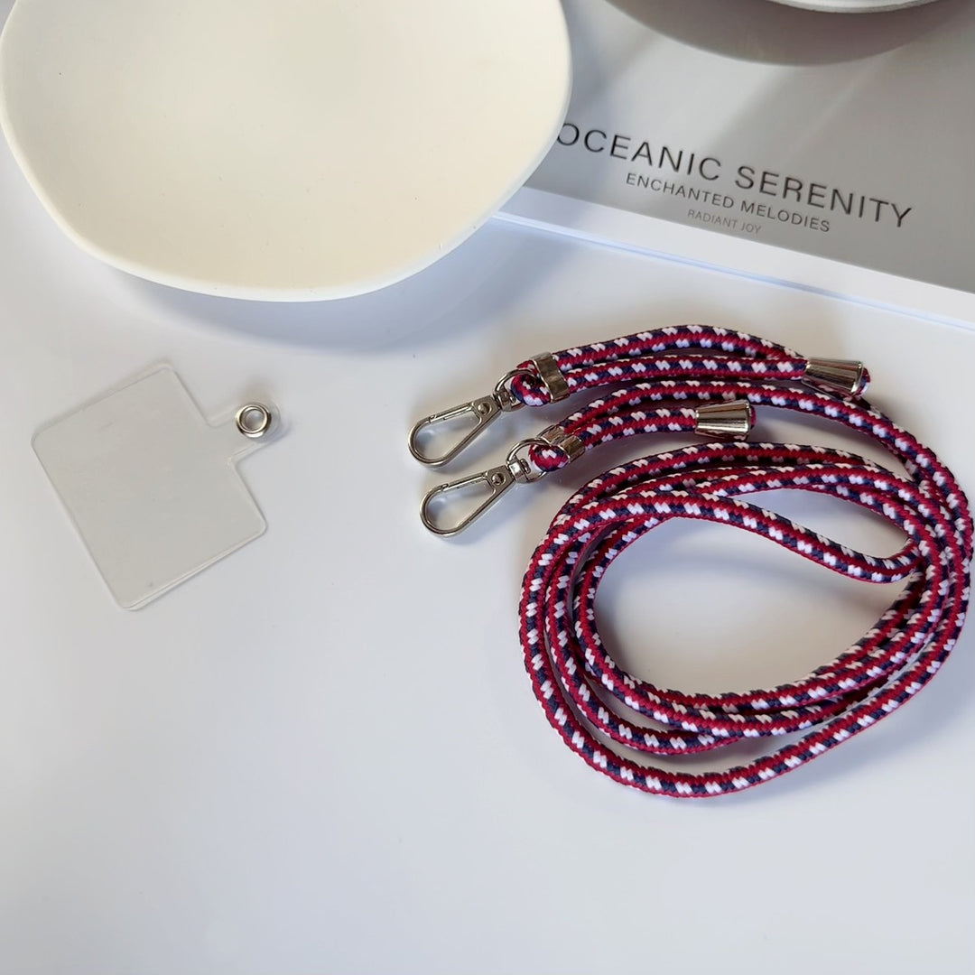 Adjustable Lanyard with Dual Clips Bowlift