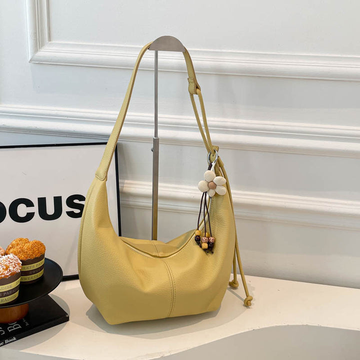 Leather Hobo Bag Bowlift