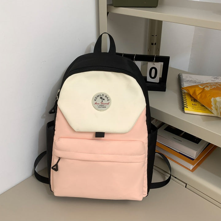 Casual Lightweight Multi-Pocket School Backpack