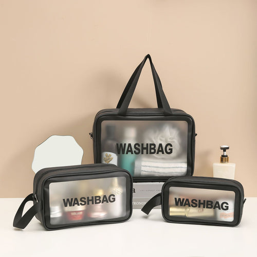 Transparent Travel Wash Bag Bowlift