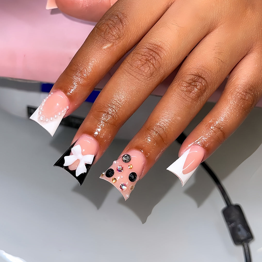 Glamorous 3D Decorative Nail Art Bowlift