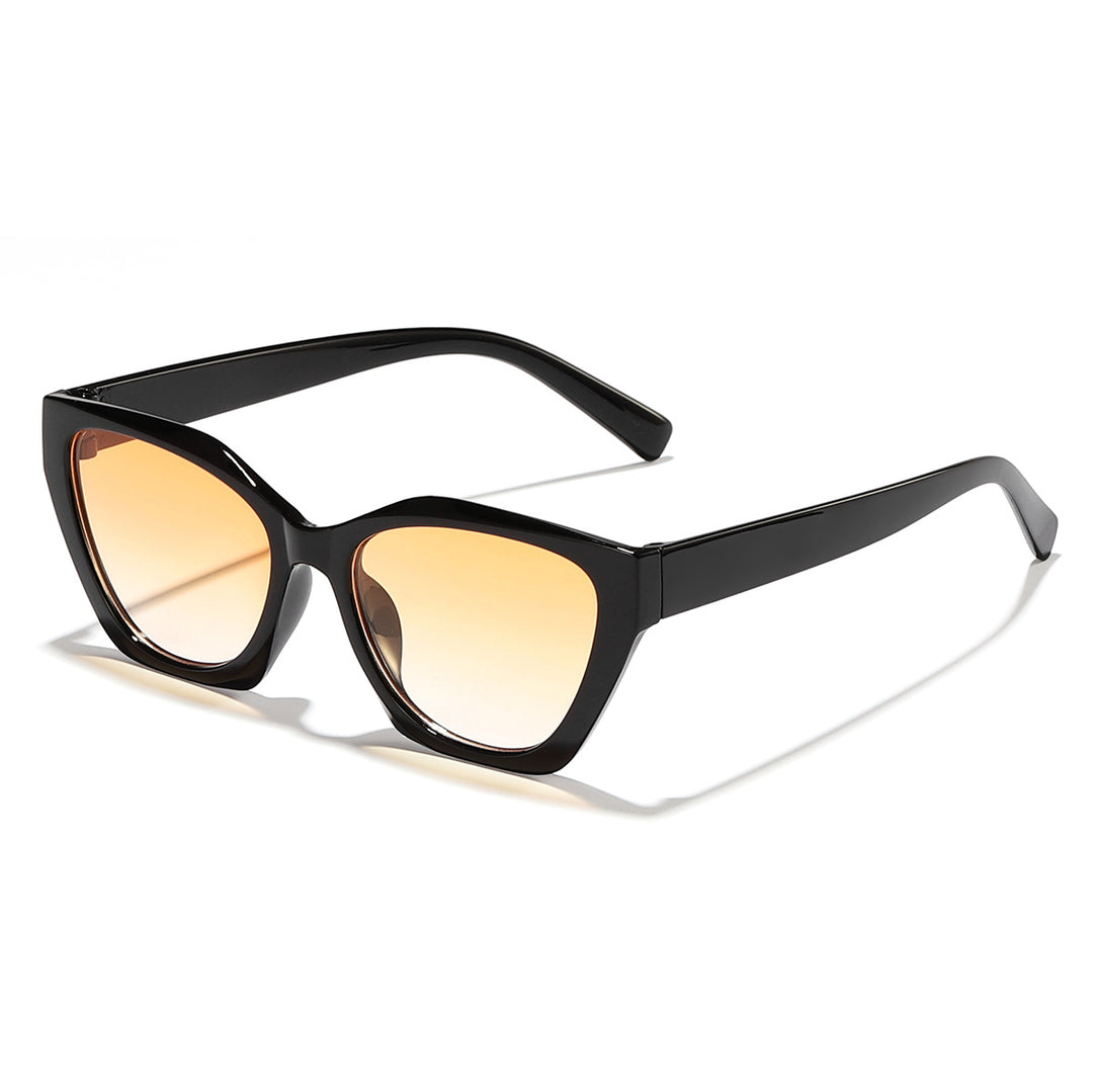 Women's geometric sunglasses with modern, hypoallergenic plastic frame Bowlift