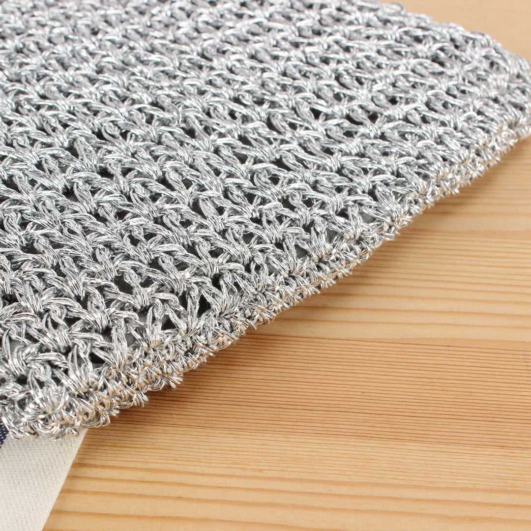 Shoulder bag made of hand-knotted natural material with fine texture Bowlift