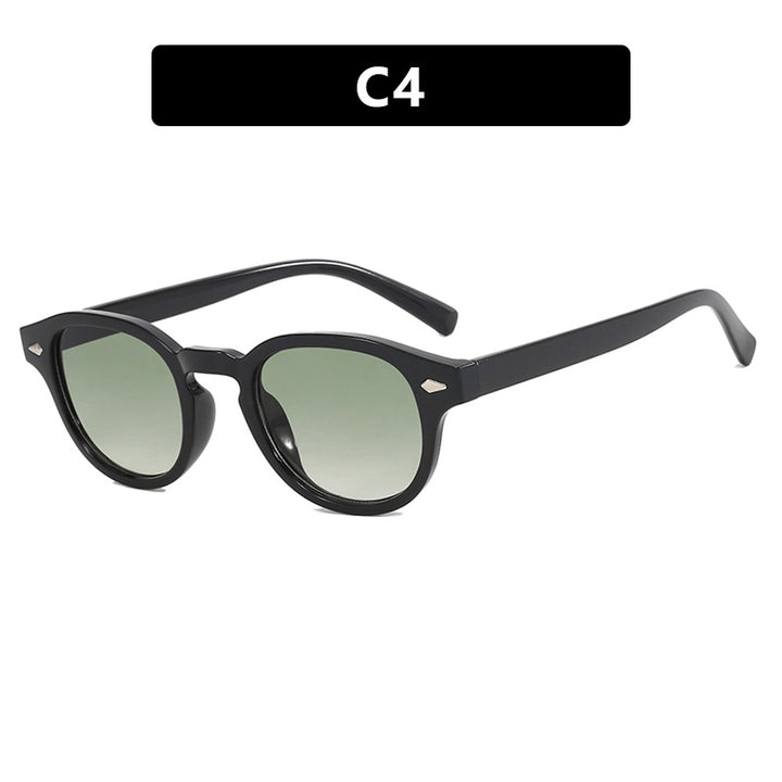 Women's round sunglasses with elegant design and UV protection Bowlift