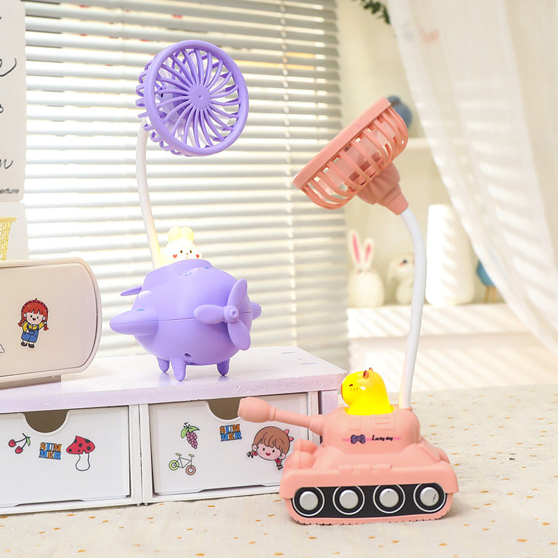 Women’s creative mini fan in cute tank design Bowlift