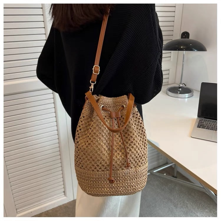 Casual Backpack Bag Made from Natural Material Bowlift