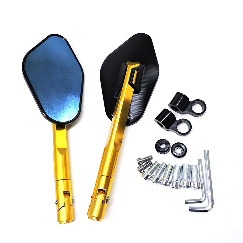 Adjustable Universal Motorcycle Side Mirrors Bowlift