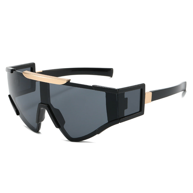 Men's Futuristic Shield Sunglasses Bowlift