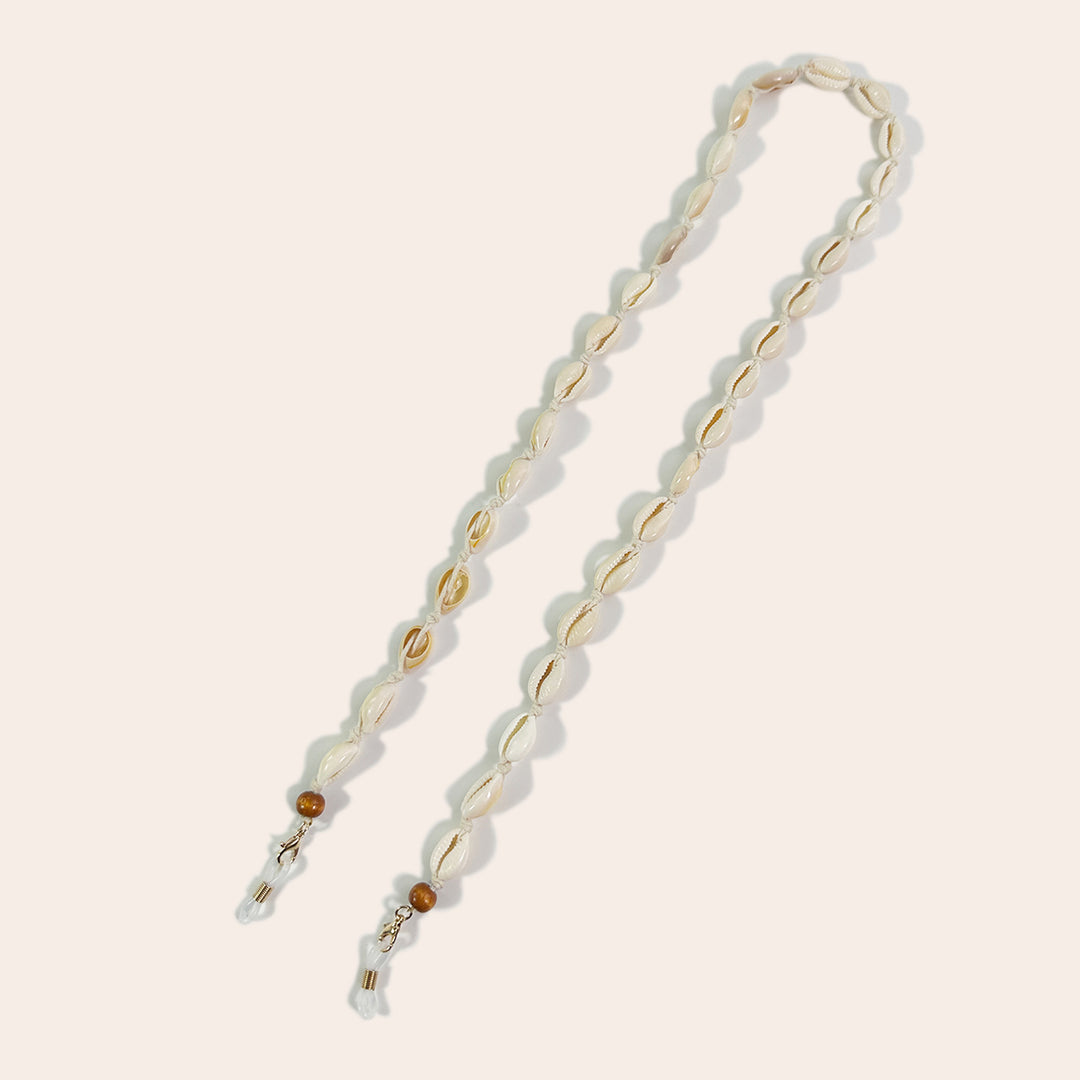 Shell Bead Eyewear Chain Bowlift