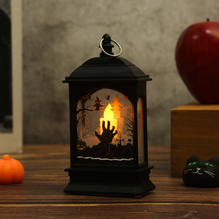 Nostalgic Lantern with Halloween Motif Bowlift