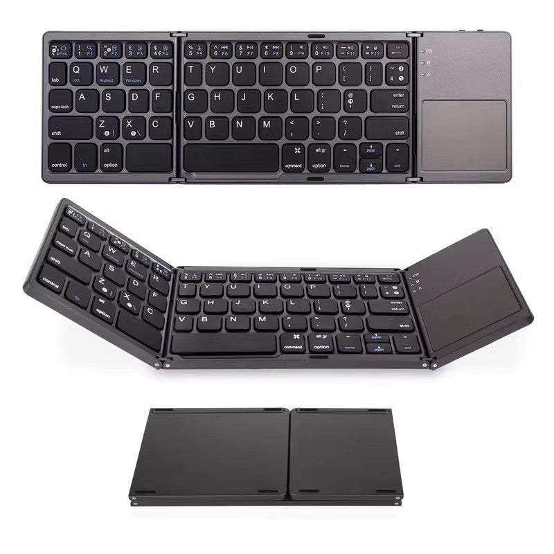 Folding Wireless Keyboard and Mouse Set Bowlift