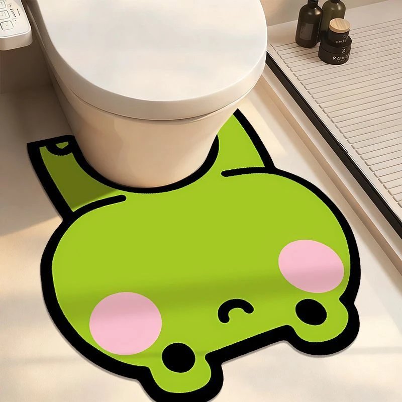 Novelty Pet Paw Bathroom Mat Bowlift