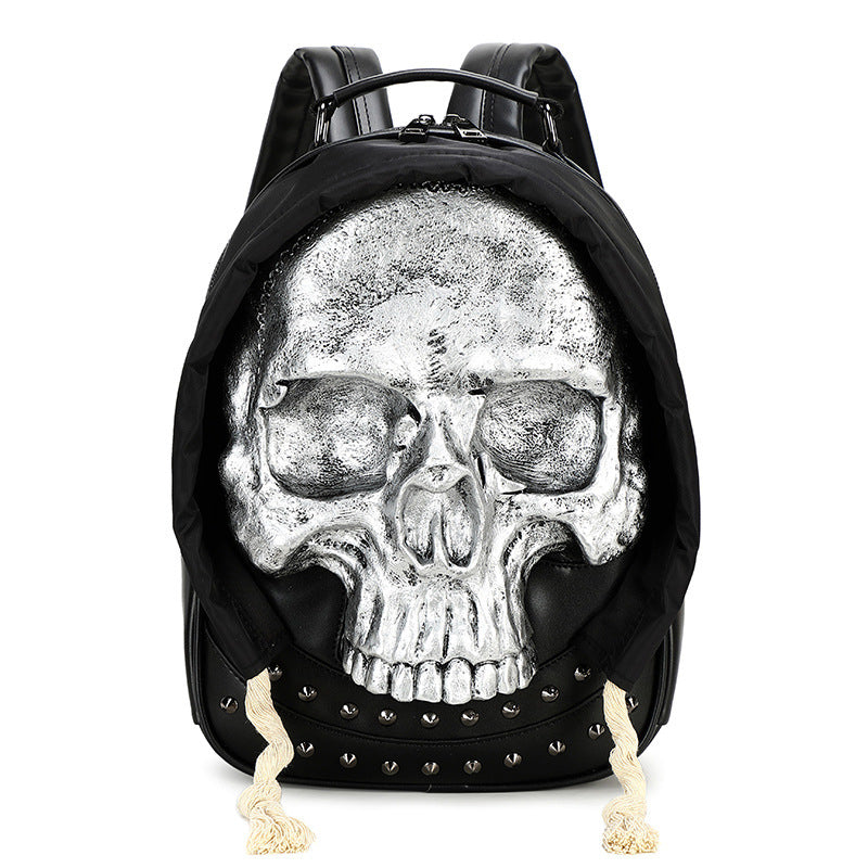 Creative backpack with skull design Bowlift
