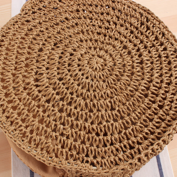 Round Macrame Shoulder Bag Bowlift