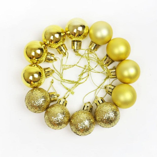 Sparkling Glittering Christmas Ornaments Bowlift
