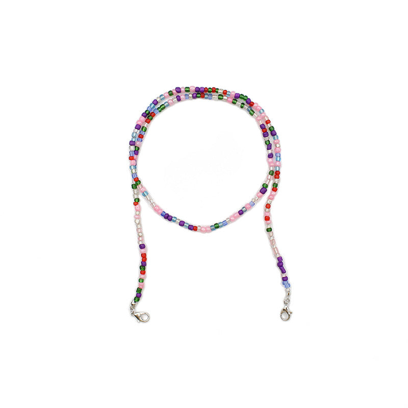 Artistic Beaded Eyewear Chain Bowlift