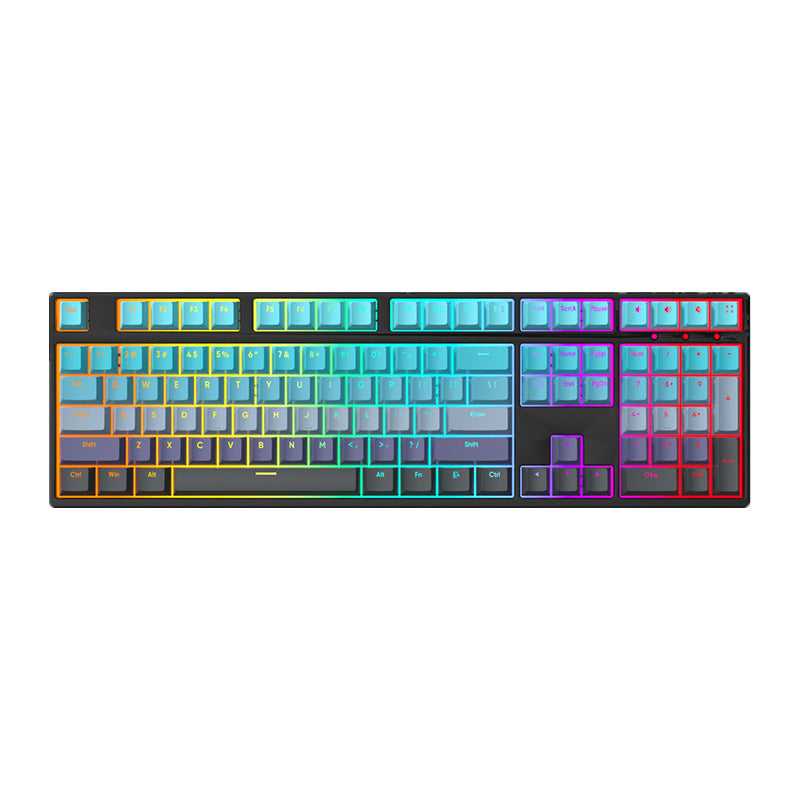 Wireless RGB Backlit Mechanical Gaming Keyboard Bowlift