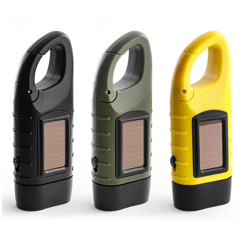 Multifunctional Solar Led Flashlight Bowlift
