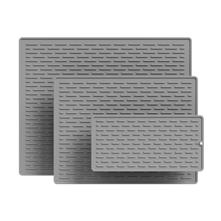 Versatile Non-Slip Multi-Size Kitchen Drying Mat Set Bowlift
