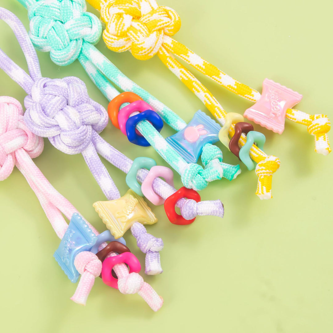 Fun Decorative Paracord Keychain Bowlift