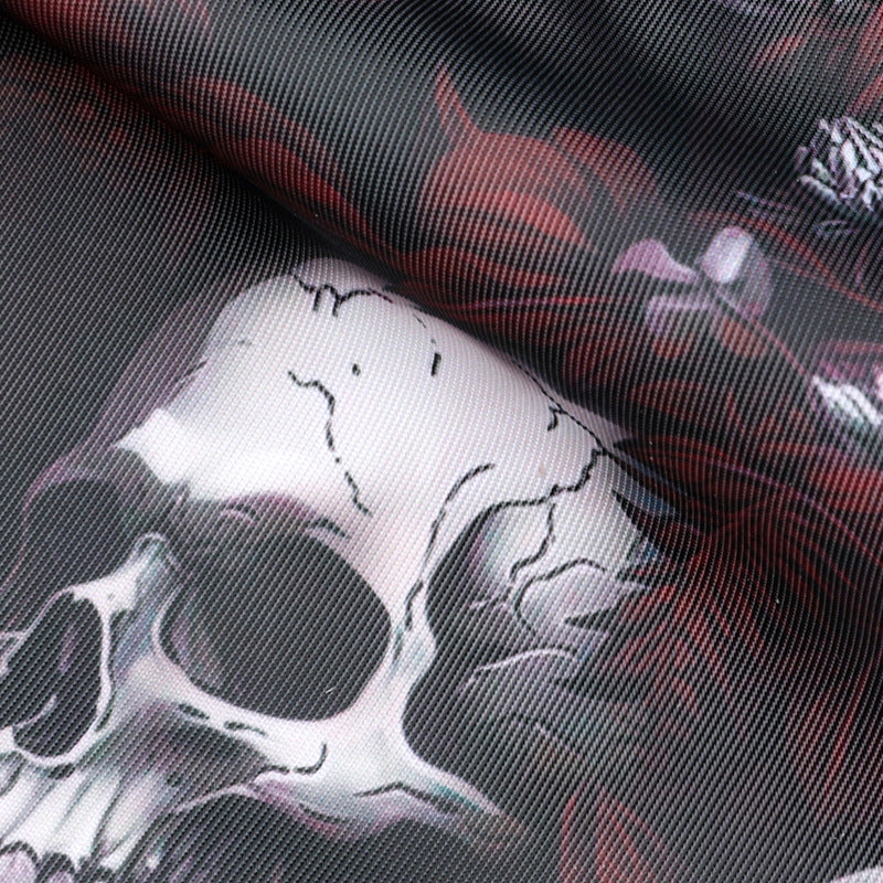 Artistic Skull Print Duffle Bag Bowlift