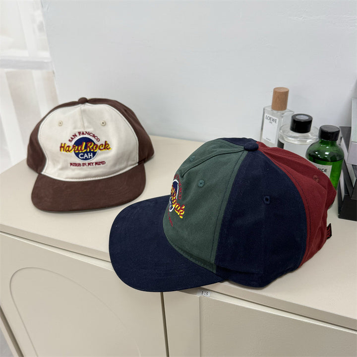 Men's Vintage-Inspired Embroidered Baseball Cap Bowlift 1783922543