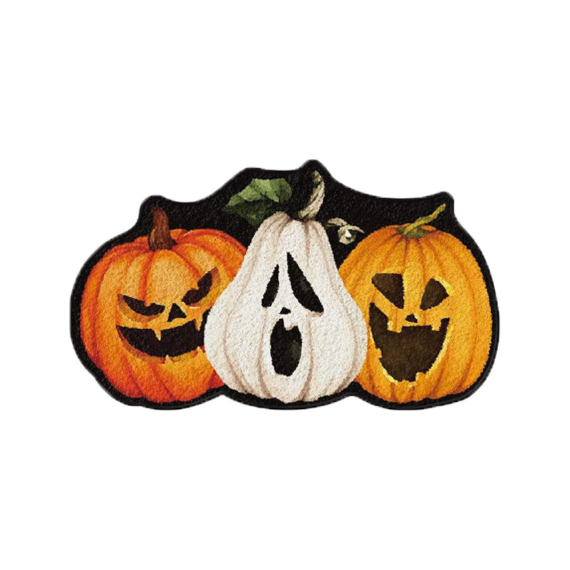 Halloween-Themed Ghost Bath Mat Bowlift