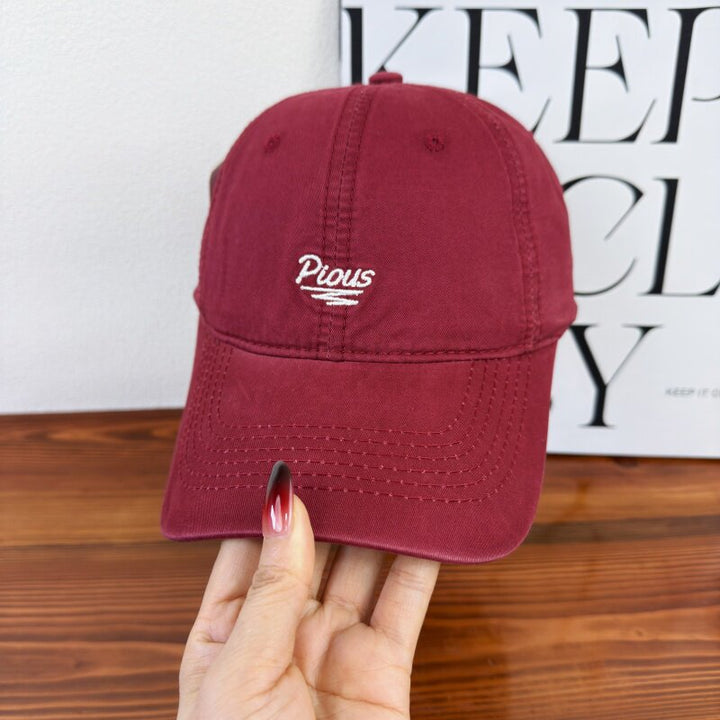 Men's Classic Distressed Adjustable Cap Bowlift