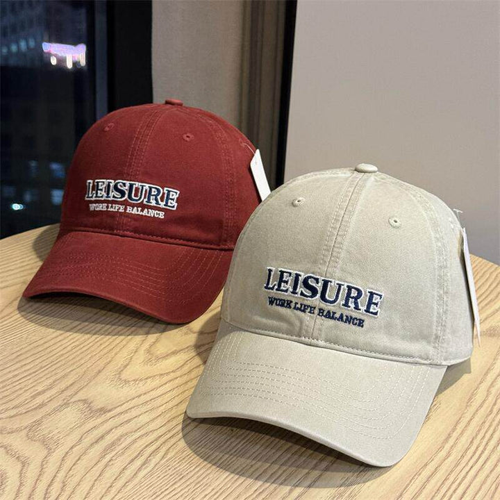 Women's Embroidered Leisure Cap Bowlift