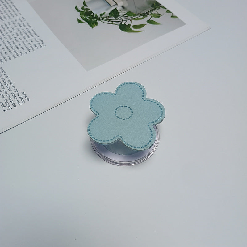 Decorative Flower Compact Mirror Bowlift