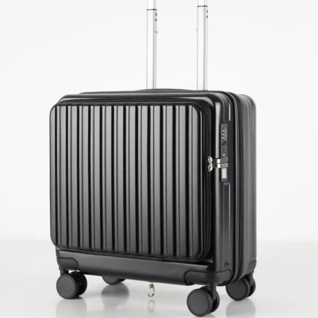 Unisex Lightweight High-Durability Hard-Shell Carry-On Suitcase Bowlift