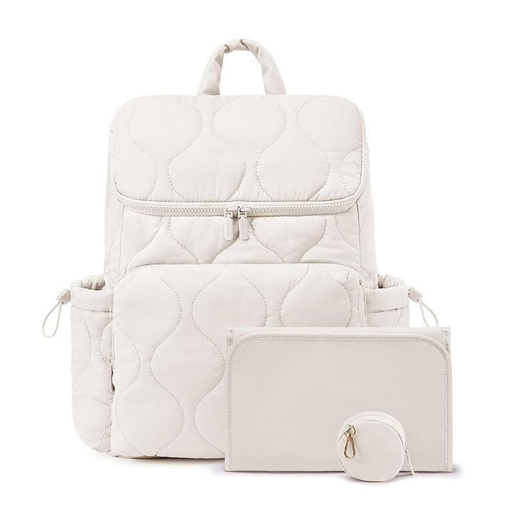 Padded backpack with integrated compartments Bowlift