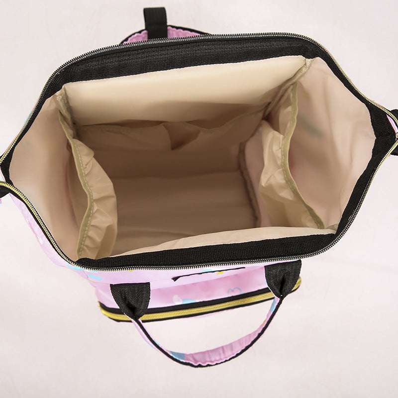 Playful Print Diaper Backpack Bowlift