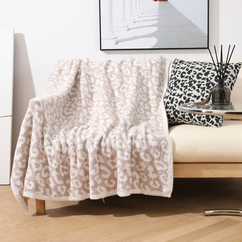 Luxury Leopard Print Throw Bowlift