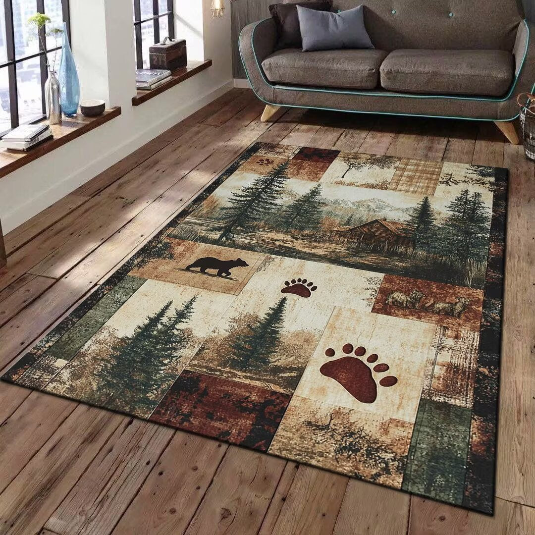 Decorative Area Rug Bowlift