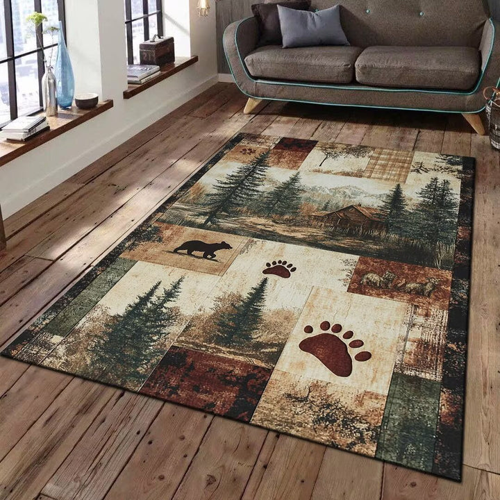 Decorative Area Rug Bowlift