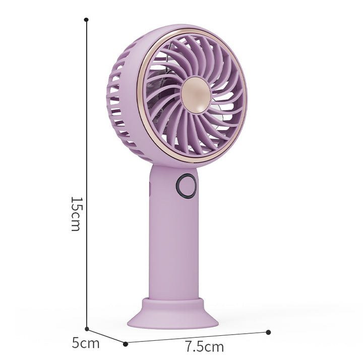 Women Portable Hand Fan with Powerful Battery and Ergonomic Design Bowlift